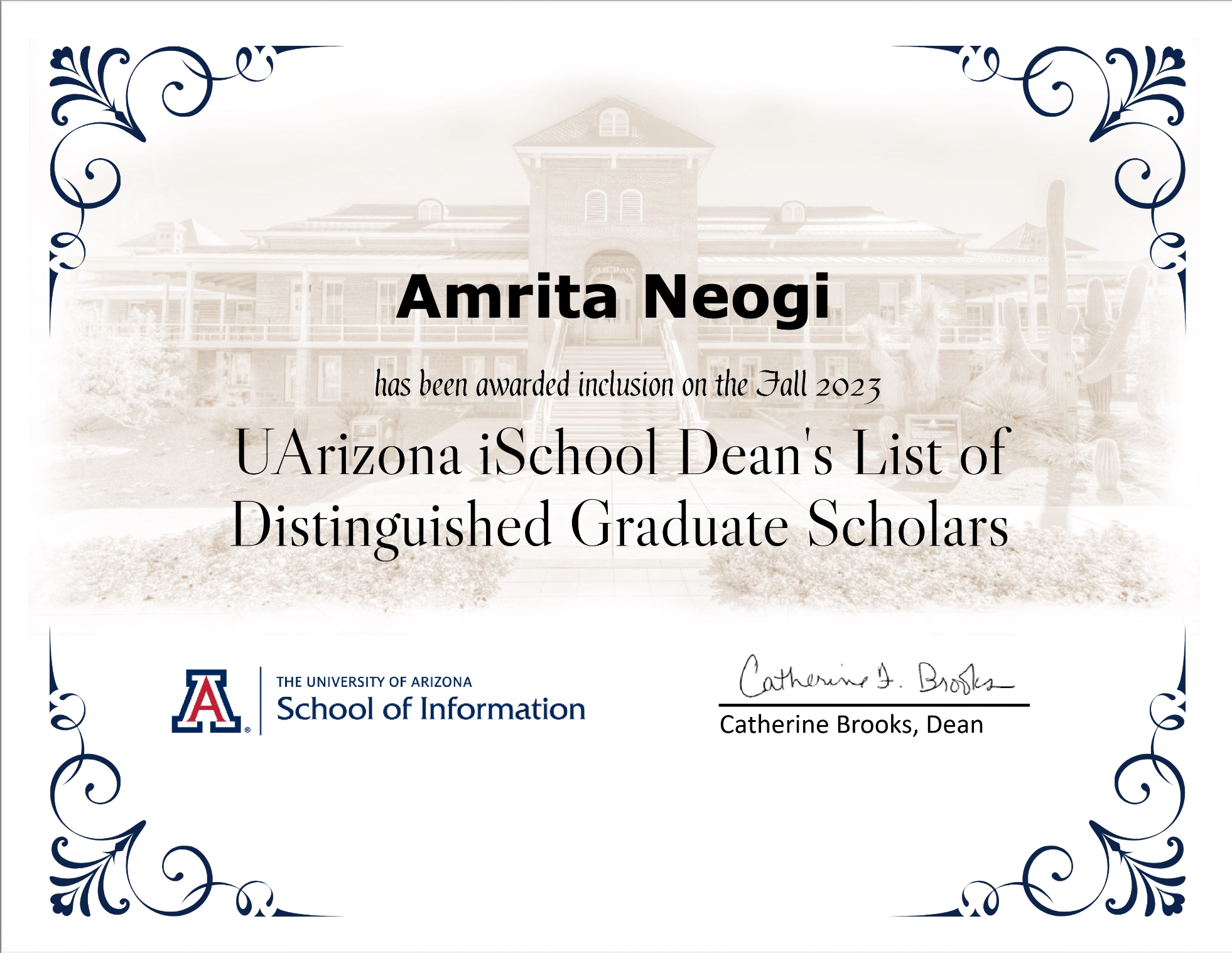 Dean's List